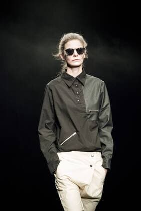 January 31, 2017 - Barcelona, Catalonia, Spain - A model walks the runway at the Oscarleon fashion show presenting the new i close my eyes...i feel you collection during 080 Barcelona Fashion Week Barcelona Spain - ZUMAo105 20170131_zap_o105_092 Copyright: xMatthiasxOesterlex