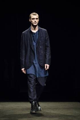 January 31, 2017 - Barcelona, Catalonia, Spain - A model walks the runway at the Josep Abril fashion show presenting the new FW 17 18N40 collection during 080 Barcelona Fashion Week Barcelona Spain - ZUMAo105 20170131_zap_o105_111 Copyright: xMatthiasxOesterlex