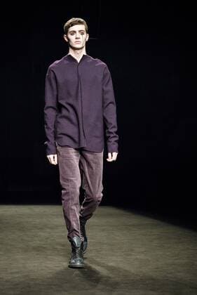 January 31, 2017 - Barcelona, Catalonia, Spain - A model walks the runway at the Josep Abril fashion show presenting the new FW 17 18N40 collection during 080 Barcelona Fashion Week Barcelona Spain - ZUMAo105 20170131_zap_o105_129 Copyright: xMatthiasxOesterlex