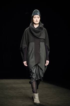January 31, 2017 - Barcelona, Catalonia, Spain - A model walks the runway at the Miriam Ponsa fashion show presenting the new Autumn Winter 17-18 collection during 080 Barcelona Fashion Week Barcelona Spain - ZUMAo105 20170131_zap_o105_139 Copyright: xMatthiasxOesterlex