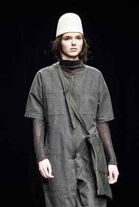 January 31, 2017 - Barcelona, Catalonia, Spain - A model walks the runway at the Miriam Ponsa fashion show presenting the new Autumn Winter 17-18 collection during 080 Barcelona Fashion Week Barcelona Spain - ZUMAo105 20170131_zap_o105_162 Copyright: xMatthiasxOesterlex