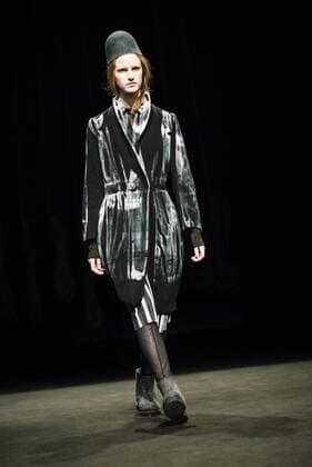 January 31, 2017 - Barcelona, Catalonia, Spain - A model walks the runway at the Miriam Ponsa fashion show presenting the new Autumn Winter 17-18 collection during 080 Barcelona Fashion Week Barcelona Spain - ZUMAo105 20170131_zap_o105_177 Copyright: xMatthiasxOesterlex