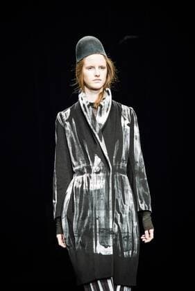 January 31, 2017 - Barcelona, Catalonia, Spain - A model walks the runway at the Miriam Ponsa fashion show presenting the new Autumn Winter 17-18 collection during 080 Barcelona Fashion Week Barcelona Spain - ZUMAo105 20170131_zap_o105_178 Copyright: xMatthiasxOesterlex