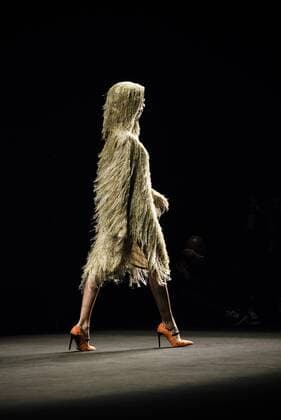 January 31, 2017 - Barcelona, Catalonia, Spain - A model walks the runway at the Custo fashion show presenting the new Way more - SS17 collection during 080 Barcelona Fashion Week Barcelona Spain - ZUMAo105 20170131_zap_o105_230 Copyright: xMatthiasxOesterlex