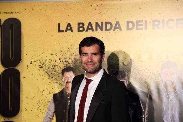 Filmpremiere Smetto Quando Voglio - Masterclass Italy: Smetto Quando Voglio - Masterclass Italian actor Marco Bonini during premiere of italian movie Smetto Quando Voglio - Masterclass , directed by Sydney Sibilia.  MatteoxNardone