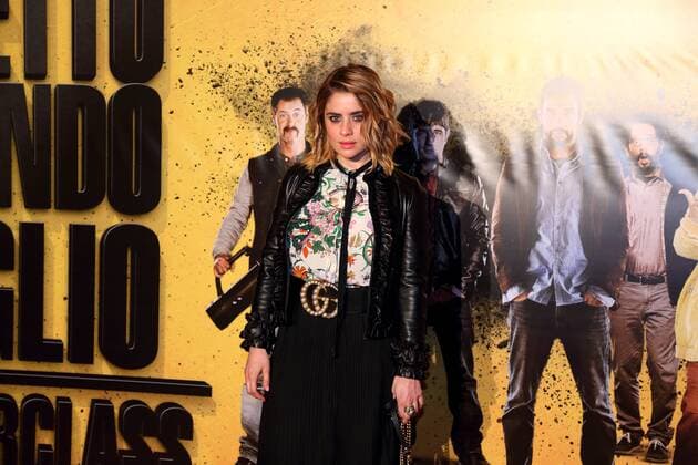 Filmpremiere Smetto Quando Voglio - Masterclass Italy: Smetto Quando Voglio - Masterclass Italian actress Greta Scarano during premiere of italian movie Smetto Quando Voglio - Masterclass , directed by Sydney Sibilia.  MatteoxNardone