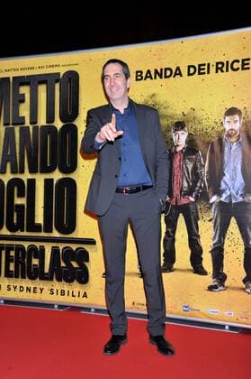 Filmpremiere Smetto Quando Voglio - Masterclass Rome, Red Carpet I stop when voglio- Masterclass . Pictured: Paul Captains Trussardi dress  Copyright: xLennyx xIPAx xPoolxRoma2x