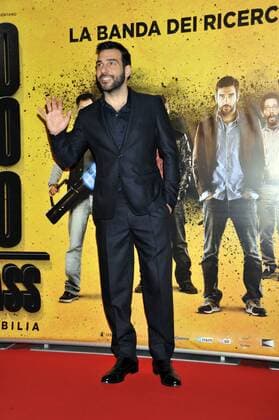 Filmpremiere Smetto Quando Voglio - Masterclass Rome, Red Carpet I stop when voglio- Masterclass . Pictured: Edoardo Leo Armani suit  Copyright: xLennyx xIPAx xPoolxRoma2x