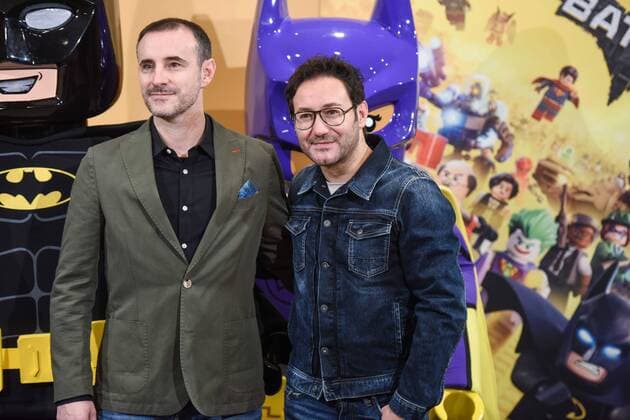 Jose Coronado, Berta Vazquez, Claudio Serrano and Carlos Santos at the presentation of The Lego Batman Movie in Madrid. Cordon Press  DiegoxPuerta