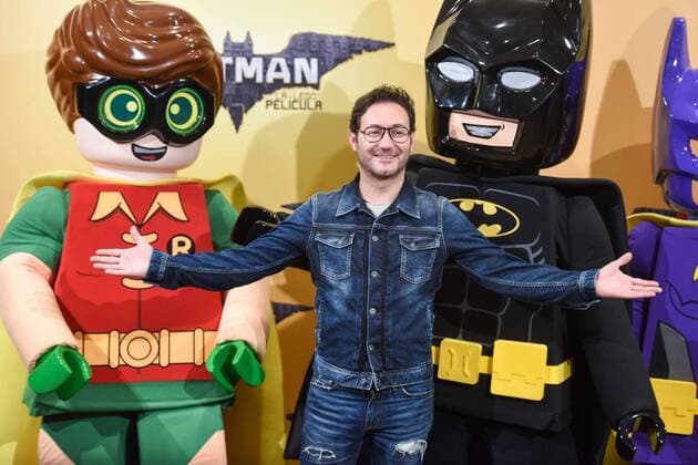 Carlos Santos at the presentation of The Lego Batman Movie in Madrid. Cordon Press  DiegoxPuerta