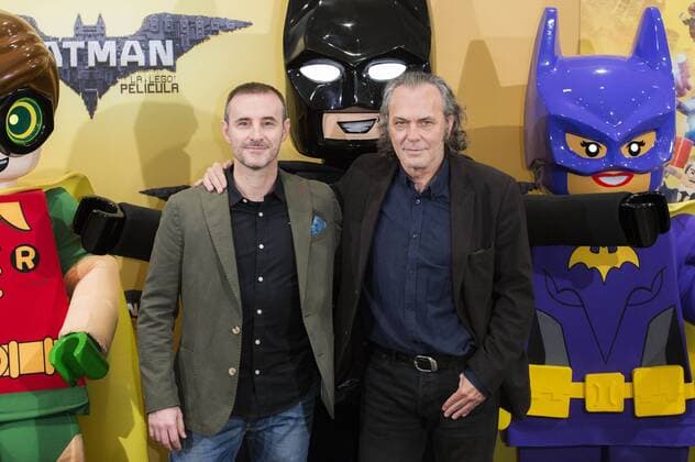 Claudio Serrano und Jose Coronado bei der Präsentation des Animationsfilms Batman La LEGO Pelicula The LEGO Batman Movie . Madrid, 01.02.2017 Claudio Serrano, Jose Coronado  Foto:xDyDxFotografosx xFuturexImage