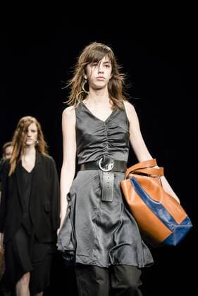 February 1, 2017 - Barcelona, Catalonia, Spain - A model walks the runway at the Pablo Erroz fashion show presenting the new Panorama AW17 18 collection during 080 Barcelona Fashion Week Barcelona Spain - ZUMAo105 20170201_zap_o105_088 Copyright: xMatthiasxOesterlex