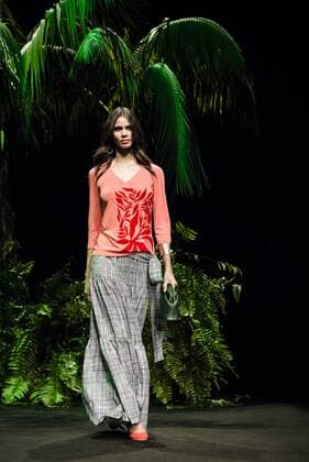February 1, 2017 - Barcelona, Catalonia, Spain - A model walks the runway at the Escorpion fashion show presenting the new SS17 Heritage collection during 080 Barcelona Fashion Week Barcelona Spain - ZUMAo105 20170201_zap_o105_138 Copyright: xMatthiasxOesterlex