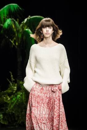 February 1, 2017 - Barcelona, Catalonia, Spain - A model walks the runway at the Escorpion fashion show presenting the new SS17 Heritage collection during 080 Barcelona Fashion Week Barcelona Spain - ZUMAo105 20170201_zap_o105_145 Copyright: xMatthiasxOesterlex