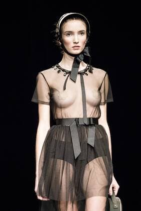 February 1, 2017 - Barcelona, Catalonia, Spain - A model walks the runway at the Antonio Miro fashion show presenting the new Origens collection during 080 Barcelona Fashion Week Barcelona Spain - ZUMAo105 20170201_zap_o105_178 Copyright: xMatthiasxOesterlex