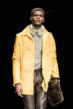 February 1, 2017 - Barcelona, Catalonia, Spain - A model walks the runway at the VM La Siberia fashion show presenting the new Musica collection during 080 Barcelona Fashion Week Barcelona Spain - ZUMAo105 20170201_zap_o105_198 Copyright: xMatthiasxOesterlex