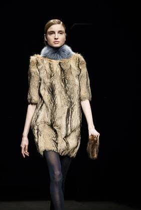 February 1, 2017 - Barcelona, Catalonia, Spain - A model walks the runway at the VM La Siberia fashion show presenting the new Musica collection during 080 Barcelona Fashion Week Barcelona Spain - ZUMAo105 20170201_zap_o105_215 Copyright: xMatthiasxOesterlex