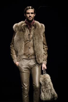 February 1, 2017 - Barcelona, Catalonia, Spain - A model walks the runway at the VM La Siberia fashion show presenting the new Musica collection during 080 Barcelona Fashion Week Barcelona Spain - ZUMAo105 20170201_zap_o105_216 Copyright: xMatthiasxOesterlex