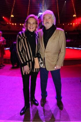 Susanne Porsche mit Lebensgefährten Xaver Schwarzenberger 2. Winterpremiere Circus Krone Kronebau Manege Muenchen 01.02..2017