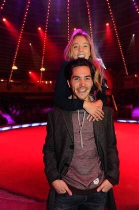 Sina Bianca Hentschel und Francois Goeske 2. Winterpremiere Circus Krone Kronebau Manege Muenchen 01.02..2017