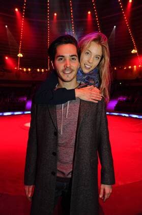 Sina Bianca Hentschel und Francois Goeske 2. Winterpremiere Circus Krone Kronebau Manege Muenchen 01.02..2017