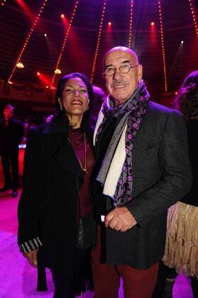 Otto Retzer mit Ehefrau Shirley 2. Winterpremiere Circus Krone Kronebau Manege Muenchen 01.02..2017