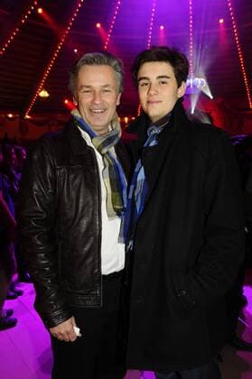 Timothy Peach mit Sohn Nelson 2. Winterpremiere Circus Krone Kronebau Manege Muenchen 01.02..2017