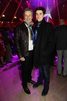 Timothy Peach mit Sohn Nelson 2. Winterpremiere Circus Krone Kronebau Manege Muenchen 01.02..2017