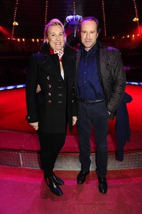 Jan Niklas mit Ehefrau 2. Winterpremiere Circus Krone Kronebau Manege Muenchen 01.02..2017