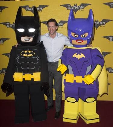 Legofigur - Batman - Batgirl CELEBRITES : Vor der Filmpremiere Lego Batman Movie Premiere - Paris - 01 02 2017 JBAutissier Panoramic 