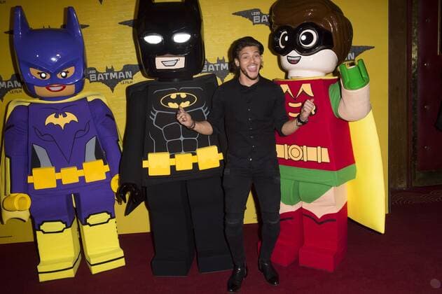 Rayane Bensetti CELEBRITES : Vor der Filmpremiere Lego Batman Movie Premiere - Paris - 01 02 2017 JBAutissier Panoramic 