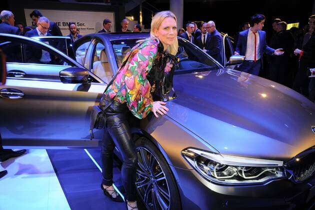 Tamara Graefin von Nayhauss Exclusive Premiere des neuen BMW 540i Limousine im BMW Haus am Kurfuestendamm in Berlin am 01.02.2017