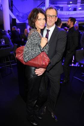 Gerit Kling, Wolfram Becker Exclusive Premiere des neuen BMW 540i Limousine im BMW Haus am Kurfuestendamm in Berlin am 01.02.2017