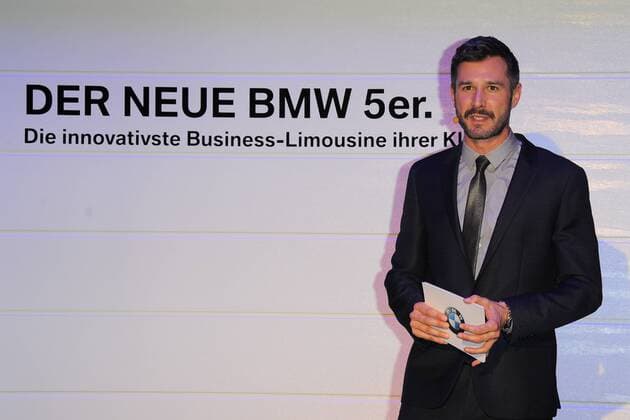 Jochen Schropp Exclusive Premiere des neuen BMW 540i Limousine im BMW Haus am Kurfuestendamm in Berlin am 01.02.2017