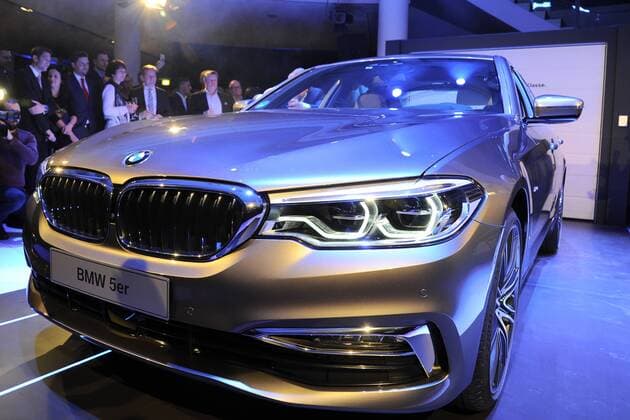 Die neue 5.er BMW Limousine Exclusive Premiere des neuen BMW 540i Limousine im BMW Haus am Kurfuestendamm in Berlin am 01.02.2017