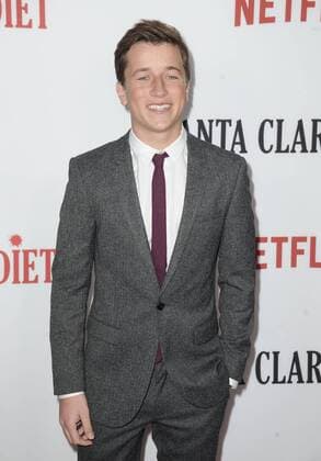 February 1, 2017 - Hollywood, California, U.S. - Skyler Gisondo attends The Los Angeles Premiere of Santa Clarita Diet held at the Arclight Cinerama Dome in Hollywood, California on February 1, 2017. 2017 Hollywood U.S. - ZUMAl86_ 20170201_zaf_l86_033 Copyright: xDavexLongendykex
