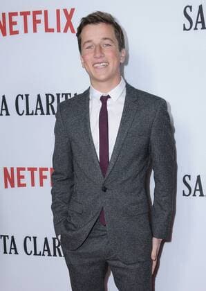 February 1, 2017 - Hollywood, CA, United States - 01 February 2017 - Hollywood, California - Skyler Gisondo. Premiere Of Netflix s Santa Clarita Diet held at ArcLight Cinemas Cinerama Dome. Photo Credit: AdMedia Hollywood United States - ZUMAa123 20170201_zaa_a123_034 Copyright: xBirdiexThompsonx