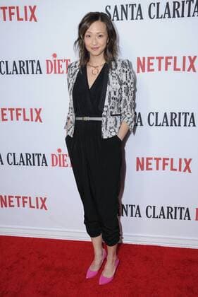 February 1, 2017 - Hollywood, CA, United States - 01 February 2017 - Hollywood, California - Joy Osmanski. Premiere Of Netflix s Santa Clarita Diet held at ArcLight Cinemas Cinerama Dome. Photo Credit: AdMedia Hollywood United States - ZUMAa123 20170201_zaa_a123_060 Copyright: xBirdiexThompsonx