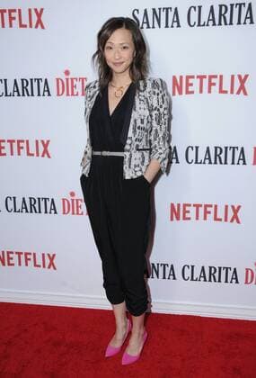 February 1, 2017 - Hollywood, CA, United States - 01 February 2017 - Hollywood, California - Joy Osmanski. Premiere Of Netflix s Santa Clarita Diet held at ArcLight Cinemas Cinerama Dome. Photo Credit: AdMedia Hollywood United States - ZUMAa123 20170201_zaa_a123_065 Copyright: xBirdiexThompsonx