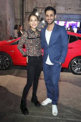 Luise Befort und Karim Günes bei der Opel Kalender Vernissage Georgia & Grumpy - Not impressed by Wonderland im Kraftwerk Berlin. Berlin, 01.02.2017 Foto:xS.xSchrapsx xFuturexImage