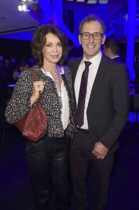 Gerit Kling mit Partner Wolfram Becker bei der exklusiven BMW 5er Premiere im BMW Haus am Kurfürstendamm. Berlin, 01.02.2017 Foto:xF.xKernx xFuturexImage
