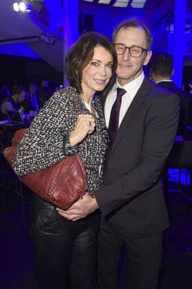 Gerit Kling mit Partner Wolfram Becker bei der exklusiven BMW 5er Premiere im BMW Haus am Kurfürstendamm. Berlin, 01.02.2017 Foto:xF.xKernx xFuturexImage