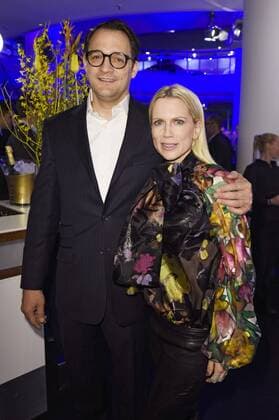 Tamara Gräfin von Nayhauss mit Ehemann Alexander Graf von Kalckreuth bei der exklusiven BMW 5er Premiere im BMW Haus am Kurfürstendamm. Berlin, 01.02.2017 Foto:xF.xKernx xFuturexImage