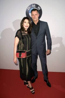 Iris Berben mit Freund Heiko Kiesow bei der exklusiven BMW 5er Premiere im BMW Haus am Kurfürstendamm. Berlin, 01.02.2017 Foto:xF.xKernx xFuturexImage