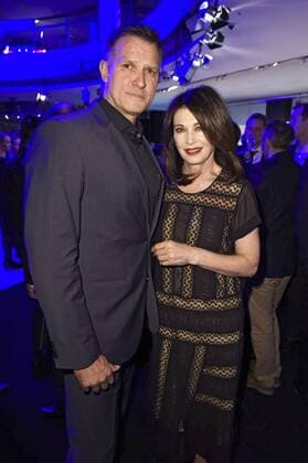Heiko Kiesow mit Freundin Iris Berben bei der exklusiven BMW 5er Premiere im BMW Haus am Kurfürstendamm. Berlin, 01.02.2017 Foto:xF.xKernx xFuturexImage