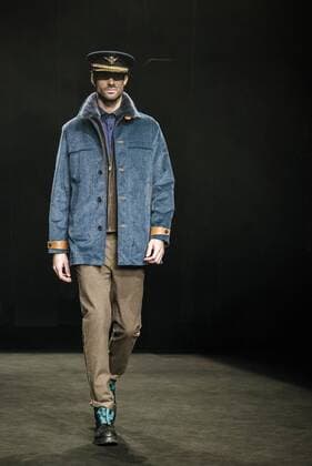 February 2, 2017 - Barcelona, Catalonia, Spain - A model walks the runway at the Torras fashion show presenting the new Kleetopia collection during 080 Barcelona Fashion Week Barcelona Spain - ZUMAo105 20170202_zap_o105_060 Copyright: xMatthiasxOesterlex