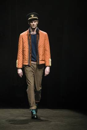 February 2, 2017 - Barcelona, Catalonia, Spain - A model walks the runway at the Torras fashion show presenting the new Kleetopia collection during 080 Barcelona Fashion Week Barcelona Spain - ZUMAo105 20170202_zap_o105_061 Copyright: xMatthiasxOesterlex