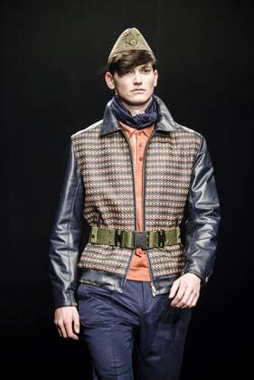 February 2, 2017 - Barcelona, Catalonia, Spain - A model walks the runway at the Torras fashion show presenting the new Kleetopia collection during 080 Barcelona Fashion Week Barcelona Spain - ZUMAo105 20170202_zap_o105_068 Copyright: xMatthiasxOesterlex