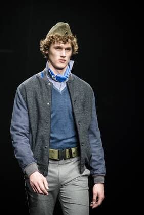 February 2, 2017 - Barcelona, Catalonia, Spain - A model walks the runway at the Torras fashion show presenting the new Kleetopia collection during 080 Barcelona Fashion Week Barcelona Spain - ZUMAo105 20170202_zap_o105_072 Copyright: xMatthiasxOesterlex