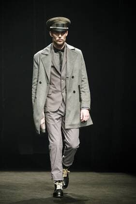 February 2, 2017 - Barcelona, Catalonia, Spain - A model walks the runway at the Torras fashion show presenting the new Kleetopia collection during 080 Barcelona Fashion Week Barcelona Spain - ZUMAo105 20170202_zap_o105_075 Copyright: xMatthiasxOesterlex